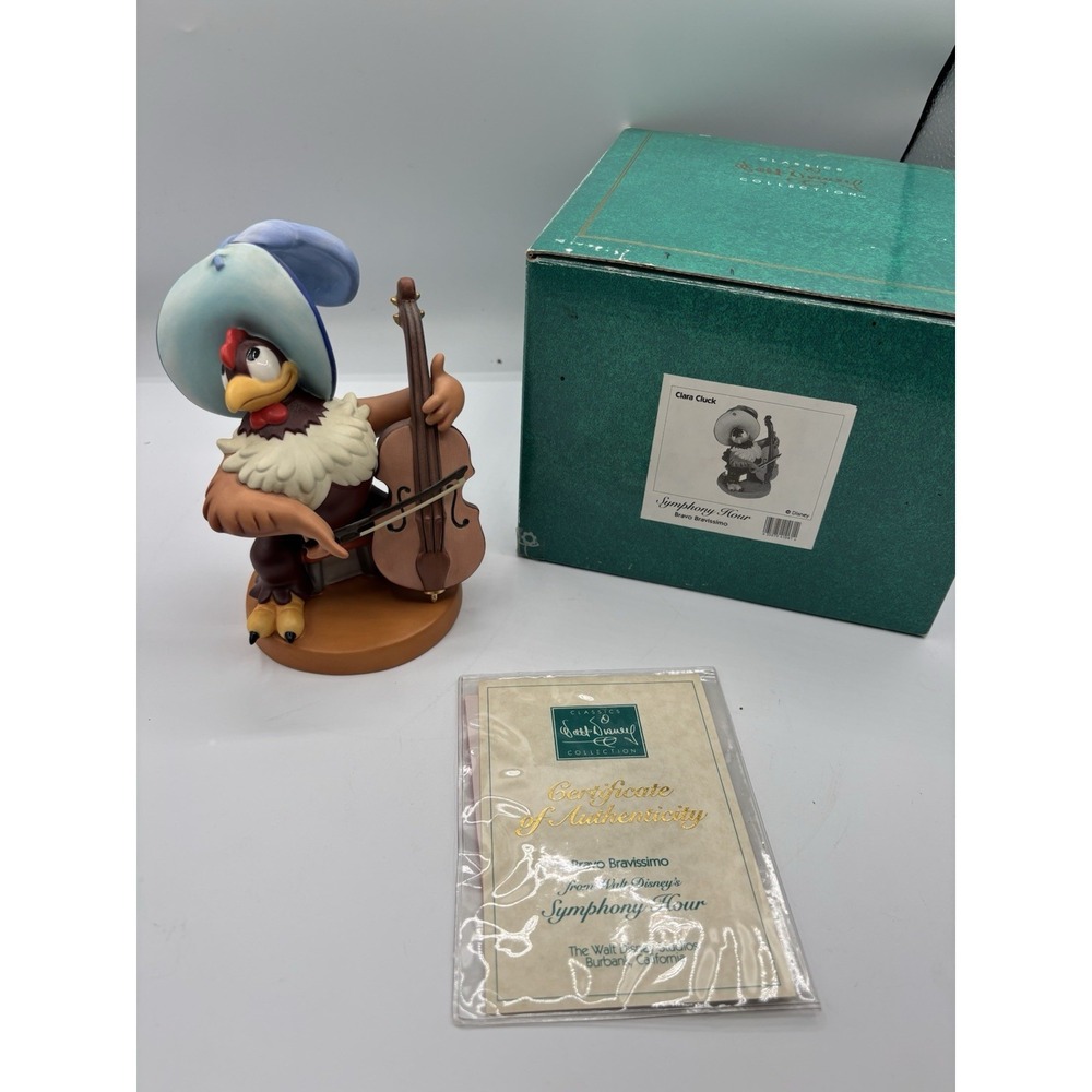 Disney WDCC Clara Cluck -Bravo Bravissimo - Symphony Hour COA